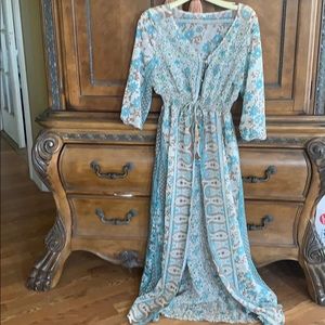 Long sheer cover up XXL